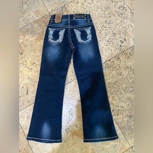 NWT girl’s Cedar Rose bootcut jeans Size 6X